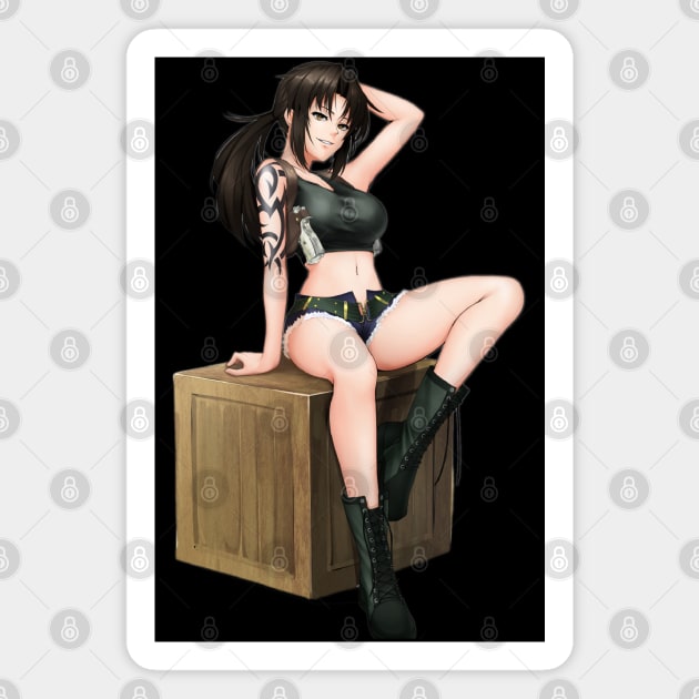 Revy Crate Magnet by RevyTwoHands